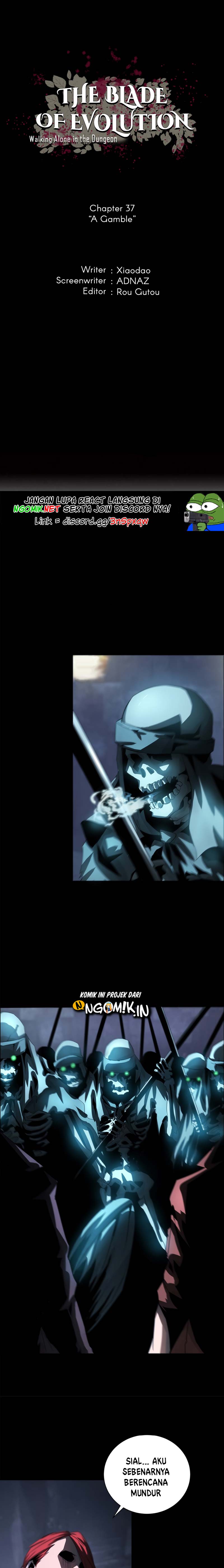 The Blade of Evolution – Walking Alone in the Dungeon Chapter 37 Gambar 2